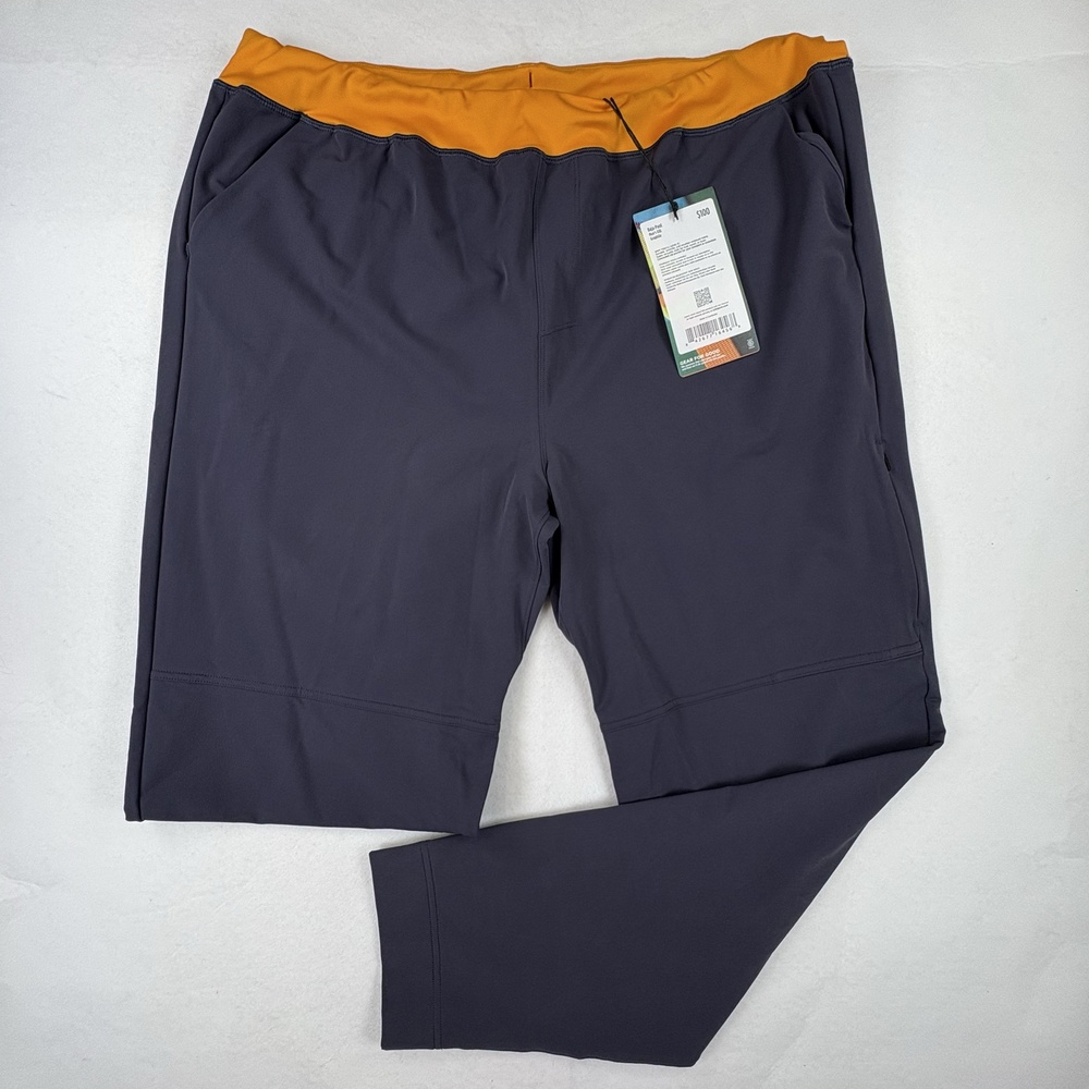 Cotopaxi Baja Pants Mens 2XL Gray Graphite Softshell Hiking Zip Pocket Travel
